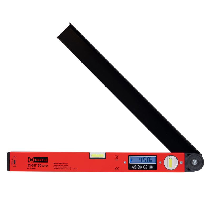NESTLE DIGIT 50 pro - Digitaler Winkel- & Neigungsmesser & Wasserwaage NESTLE DIGIT 50 pro - Digitaler Winkel- & Neigungsmesser & Wasserwaage